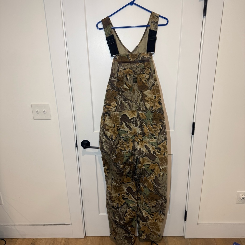 Vintage Liberty Camouflage Hunting Overalls. Outdoor, hiking, coveralls. Size 44
